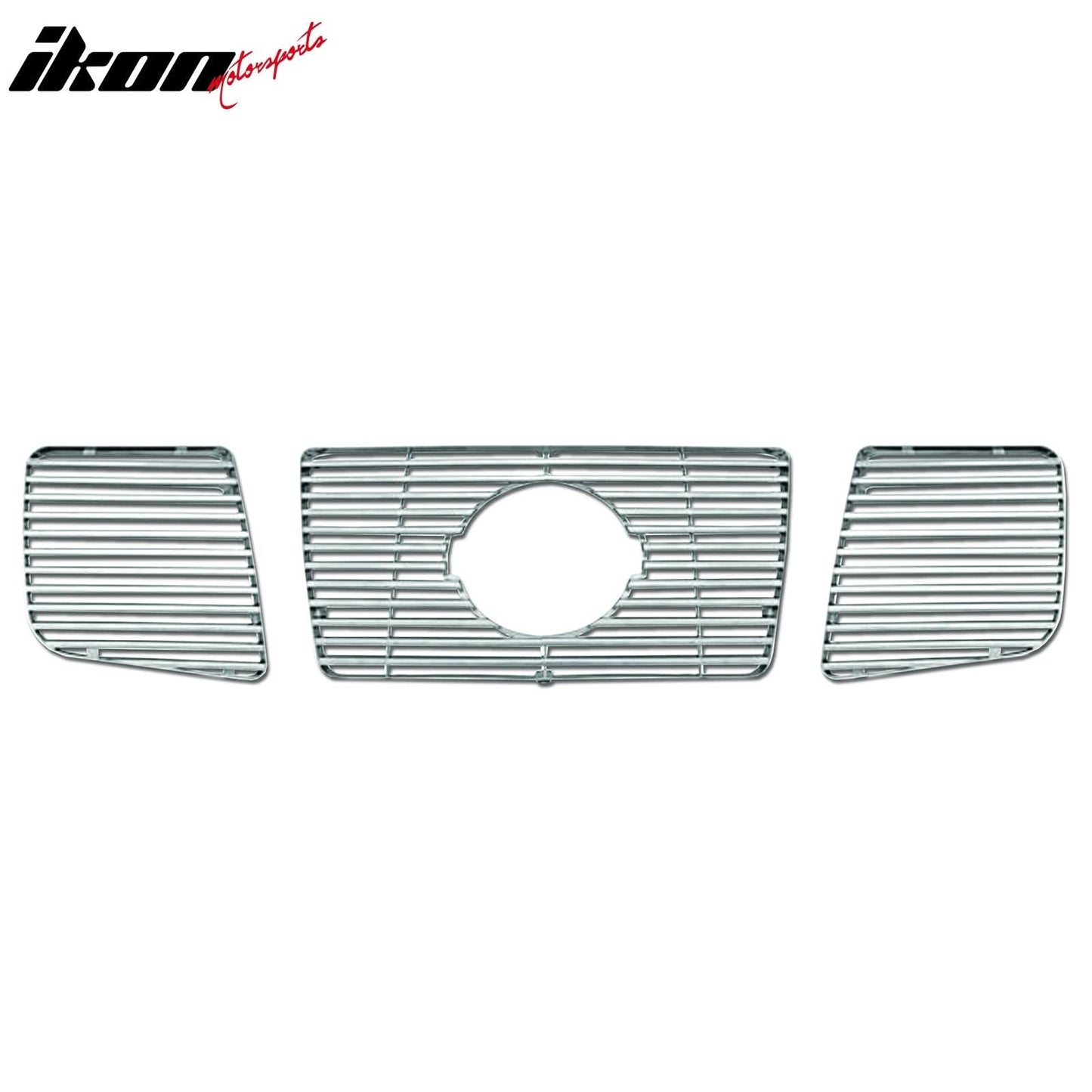 2004-2007 Nissan Titan SE/LE Chrome Front Bumper Hood Upper Grille ABS
