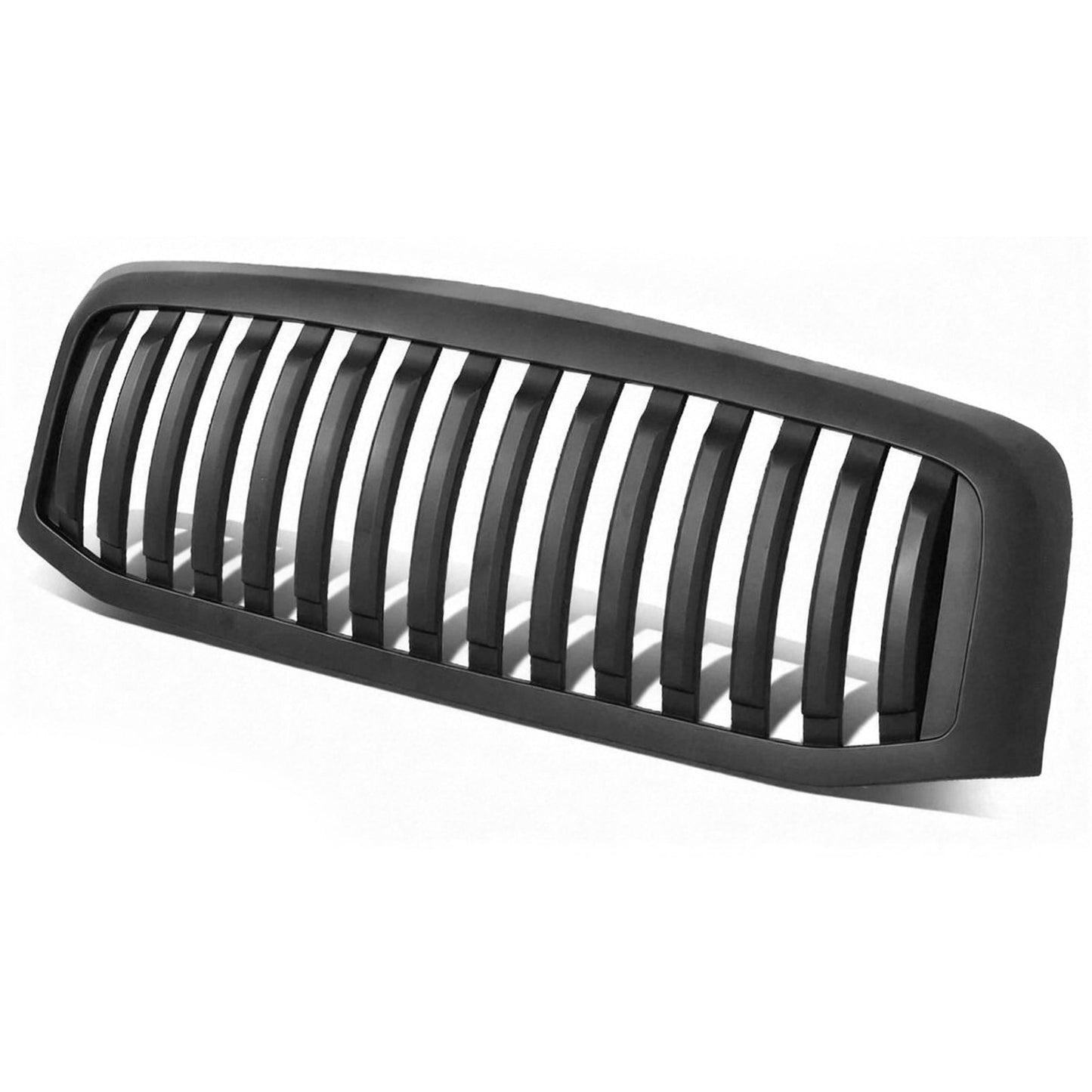 2006-2008 Ram 1500/2500/3500 Vertical Style Upper Grille Black ABS