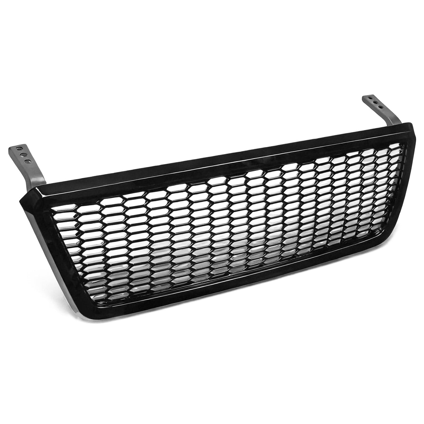 2004-2008 Ford F-150 Mesh Style Black Front Upper Mesh Grille ABS