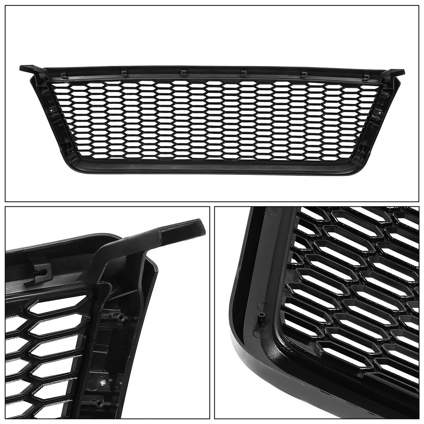 2004-2008 Ford F-150 Mesh Style Black Front Upper Mesh Grille ABS