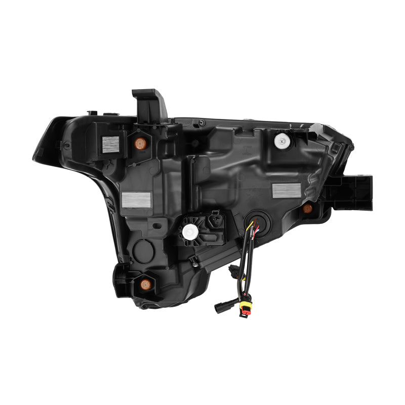 AlphaRex 22-23 Toyota Tundra NOVA-Series Headlights Black w/Amber DRL - Req 810029 OR 810030 880872 *Discontinued
