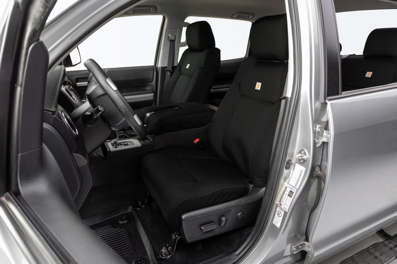 Covercraft 24-25 Ford F-250/F-350 SD Carhartt Super Dux PrecisionFitFront Row Seat Covers - Blk GTF4422ABCOBK