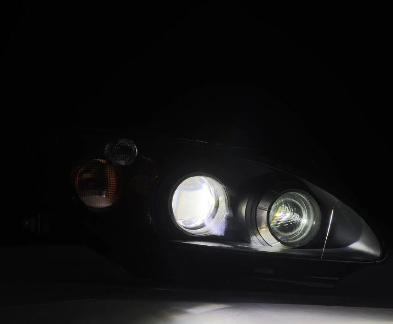 AlphaRex 99-09 Honda S2000 LUXX-Series Projector LED Headlights - Black 880271 *Discontinued