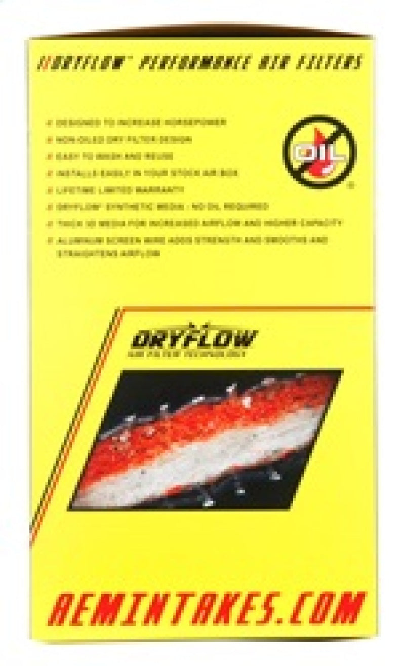 AEM Induction AEM 2.75 inch Dryflow Air Filter with 9 inch Element 21-2029DK