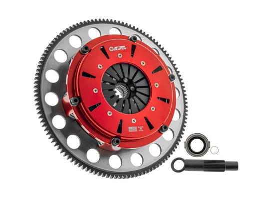 Action Clutch 98-02 Chevrolet Camaro Z28-SS (LS1) 8.5in Twin Disc Clutch Kit w/Chromoly Flywheel ACR-3597-85