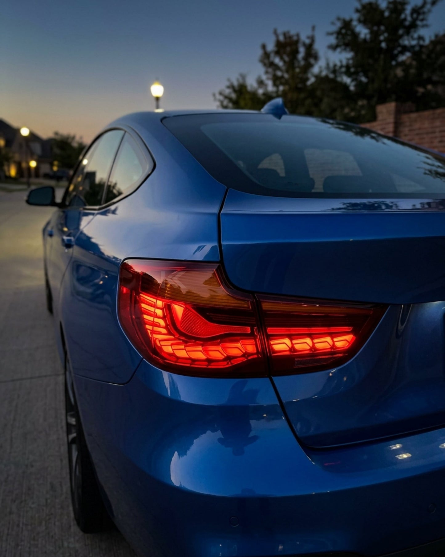 BMW 3-Series F34 Gran Turismo (GT) Red /or/ Smoke GTS OLED Style Tail Lights 2012-2016
