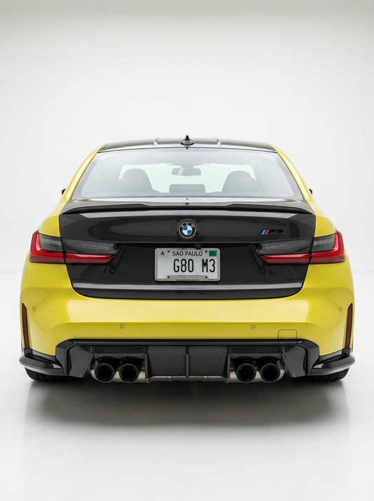 BMW 3 Series G80 M3 OEM Style Carbon Fiber Trunk (2019+)