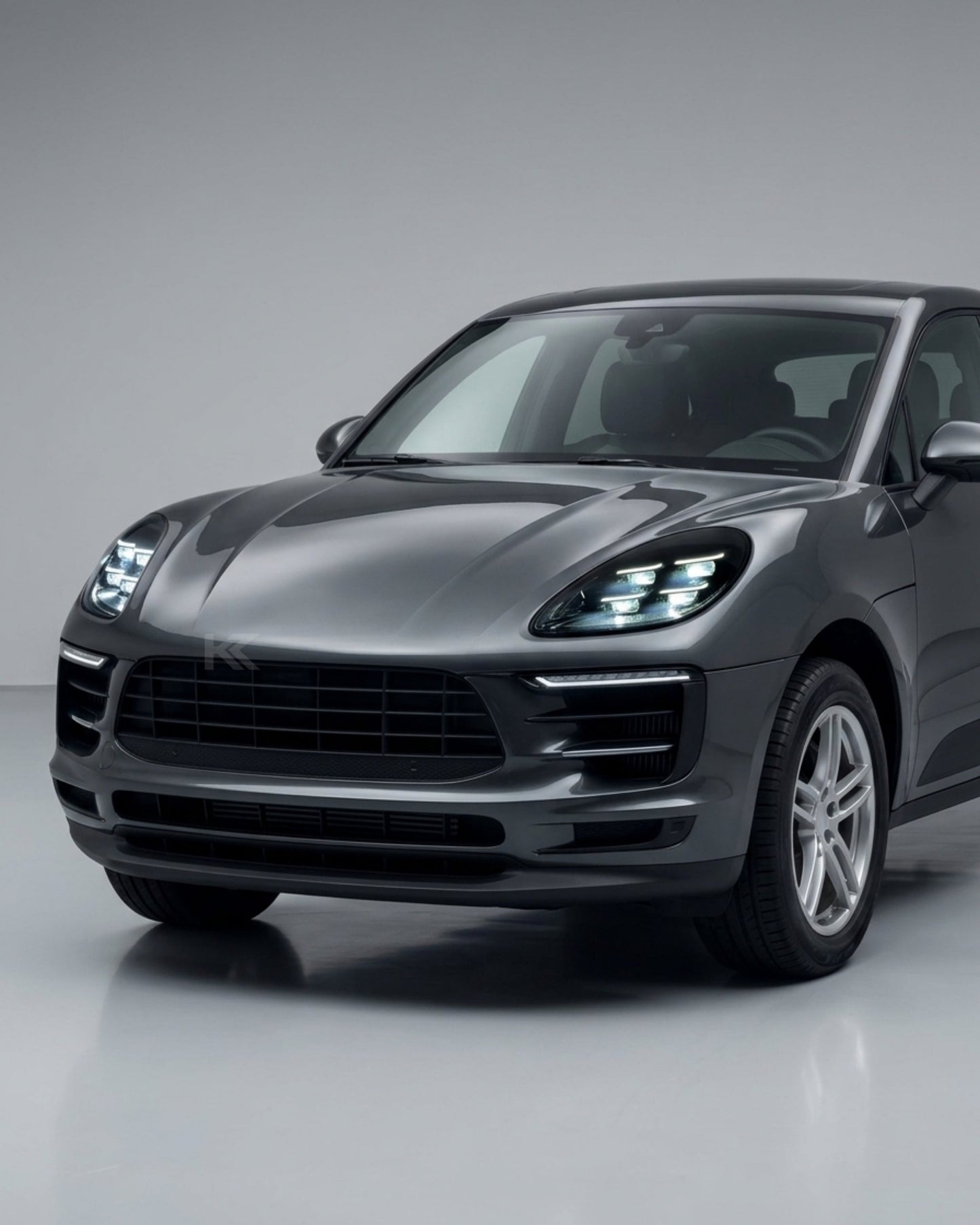 Porsche Macan 95B / 95B.1 LED Headlight Assembly with Daytime Running Lights 2014 - 2020 (Upgrade to 95B.3 Style / Replaces 96463190703)
