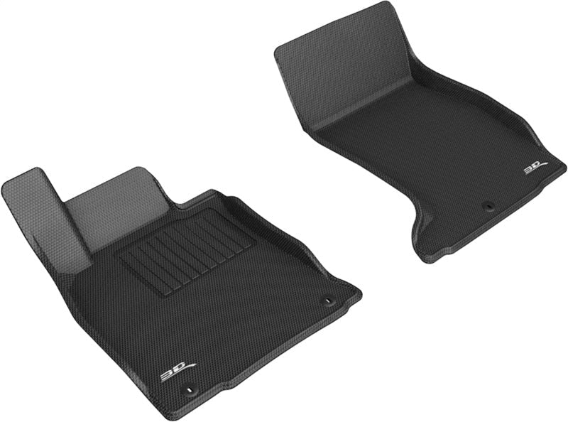 3D MAXpider 2019-2023 Genesis G70 AWD Kagu 1st Row Floormat - Black L1GS00411509