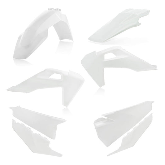 Acerbis 19-22 Husqvarna 125-450 TC/ FX/ FC/2019 TX300/ 20-22 TX300i Plastic Kit - White 2726560002