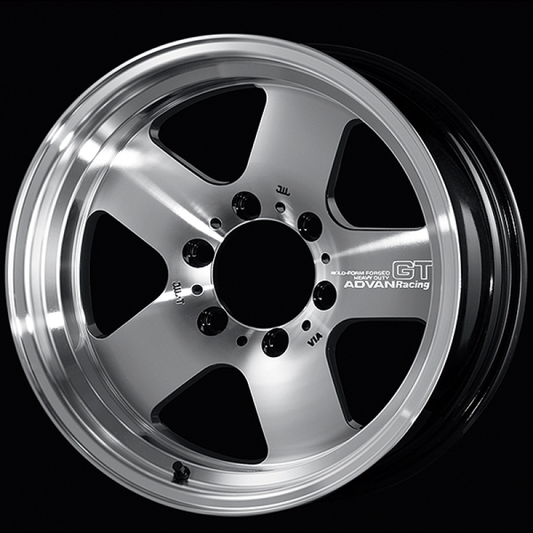Advan GT Heavy 17X8.5 -10 6x139.7 Racing Machining & Diamond Cut Wheel YAQH7H-10KMDC