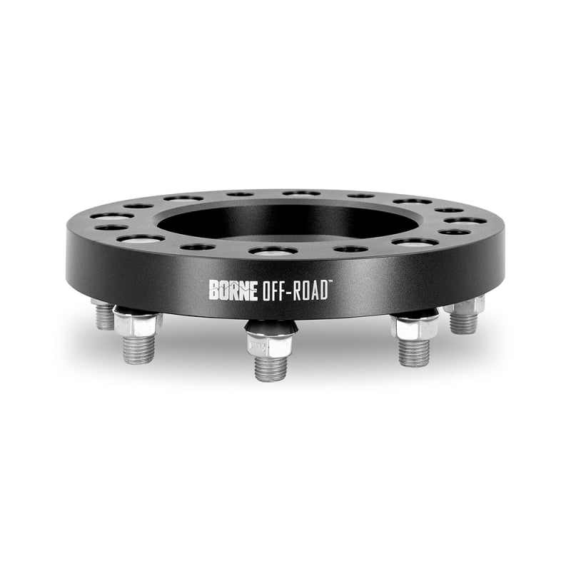 Borne Off-Road Wheel Spacers - 8X170 - 125 - 38.1mm - M14 - Black BNWS-002-381BK