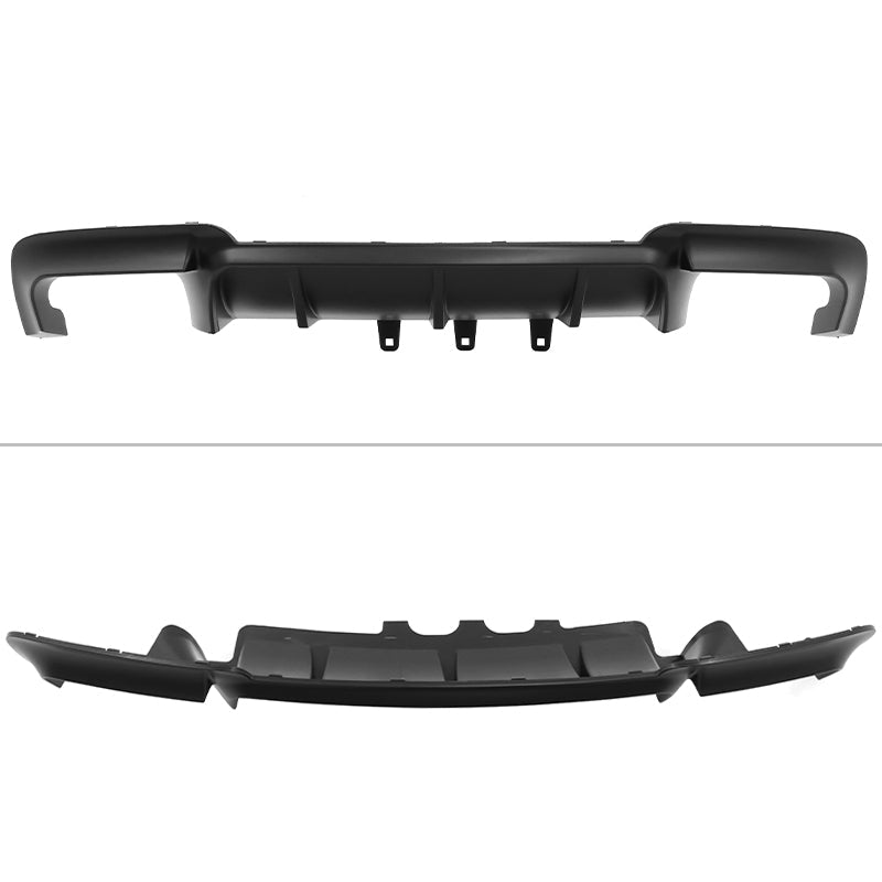 2011-2016 BMW F10 5 Series M Sport M5 Style Rear Bumper Diffuser PP