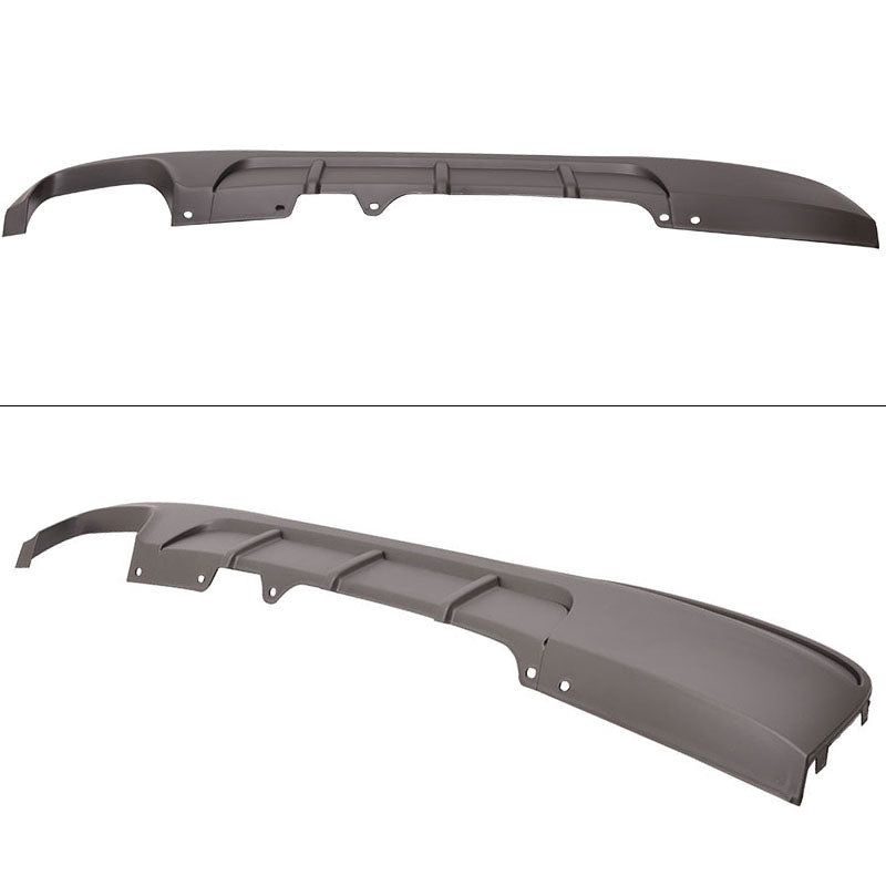 2011-2016 BMW F10 MP Style Rear Bumper Lip Diffuser Single Outlet PP
