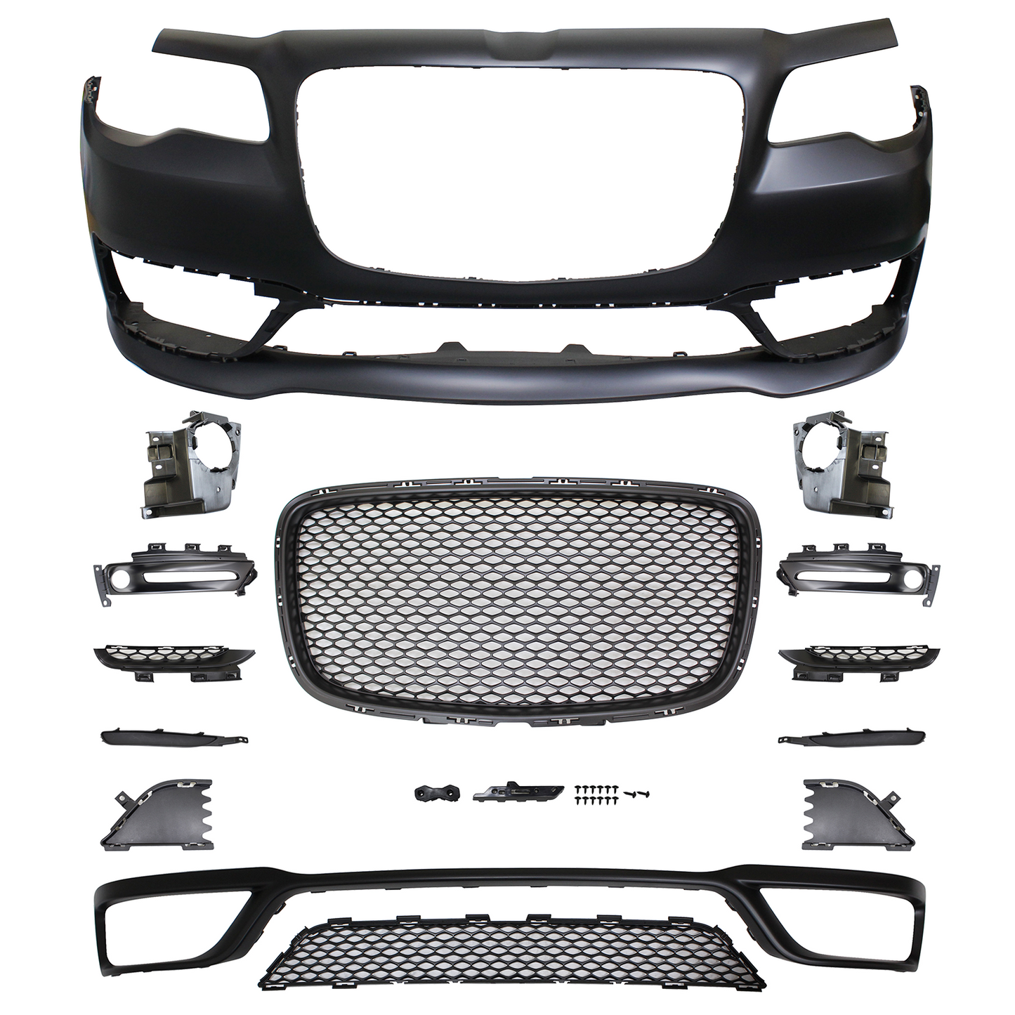 2015-2023 Chrysler 300 S Model Front Bumper Cover W/Grille NO PDC Hole