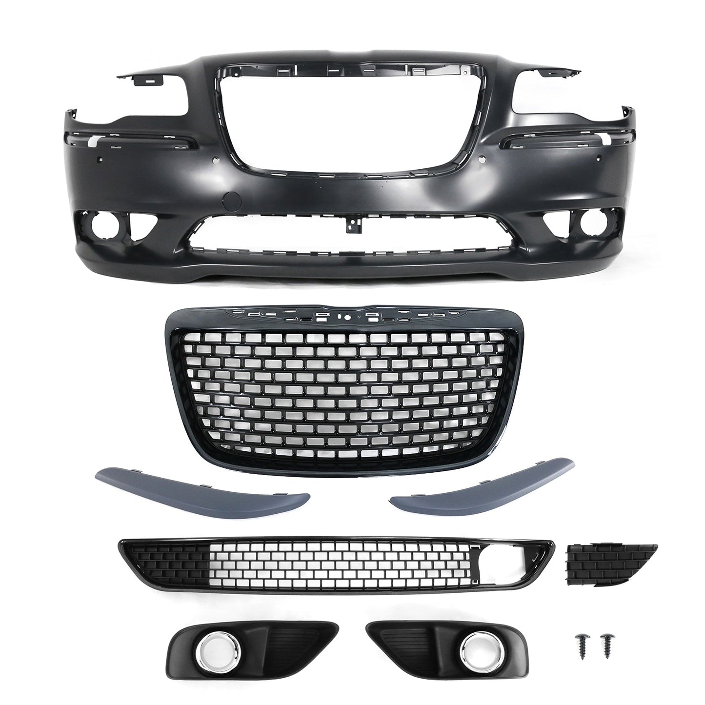 2011-2014 Chrysler 300 PP Front Bumper Cover Conversion Replacement