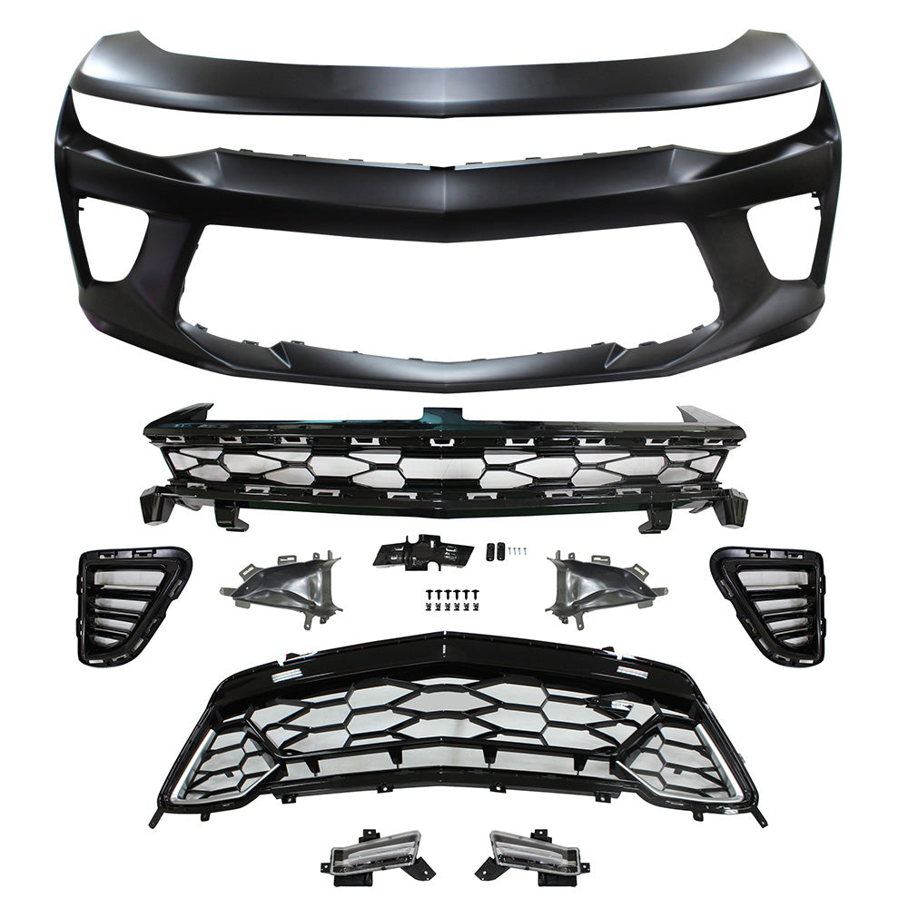 2016-2018 Chevy Camaro SS 50th Anniversary PP Front Bumper Cover W/DRL