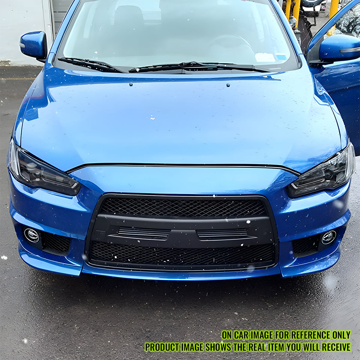 2008-2015 Mitsubishi Lancer EVO Style Front Bumper Cover W/ Fog Lights