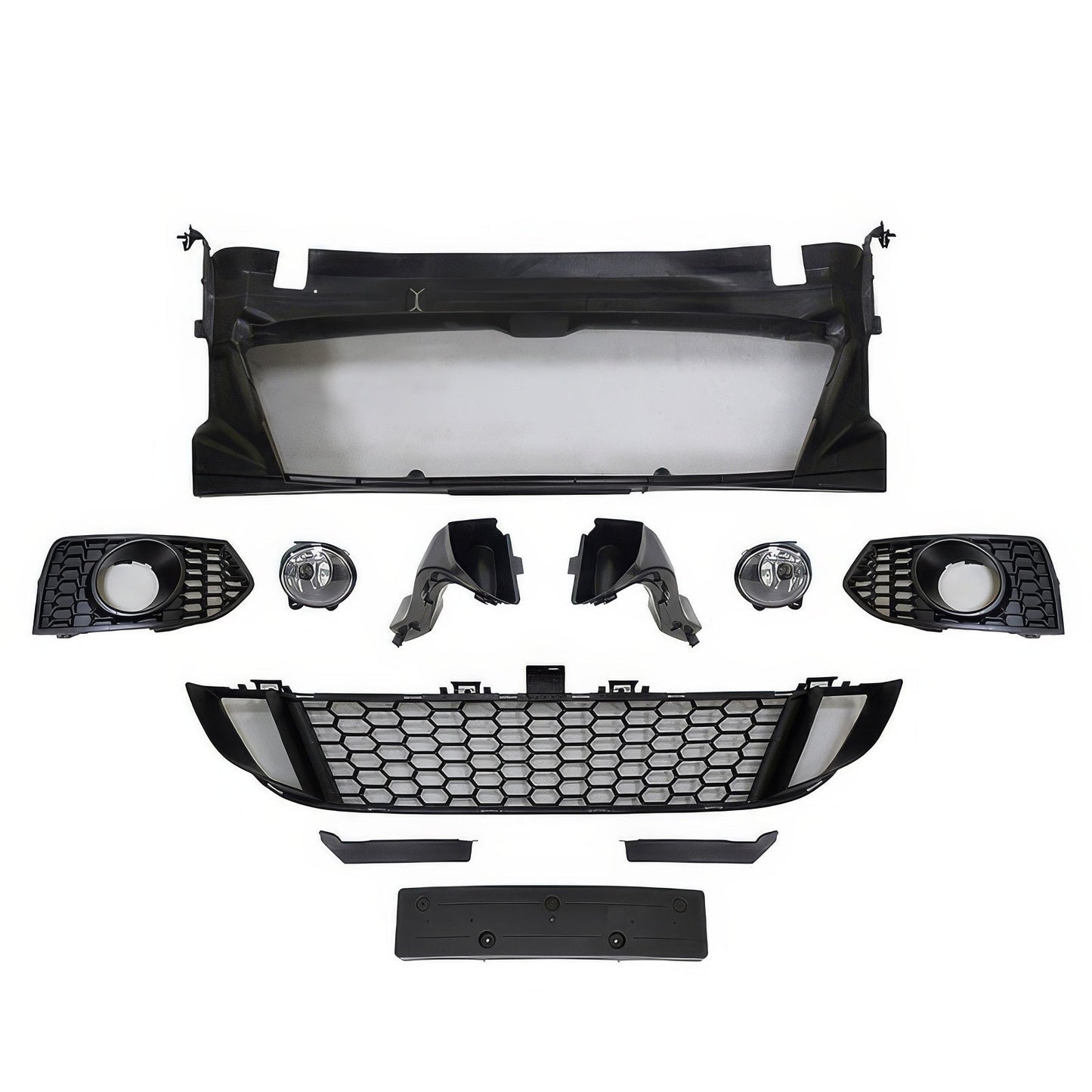 2014-2021 BMW F22 F23 M Sport Style Front Bumper Cover W/ Fog Lights