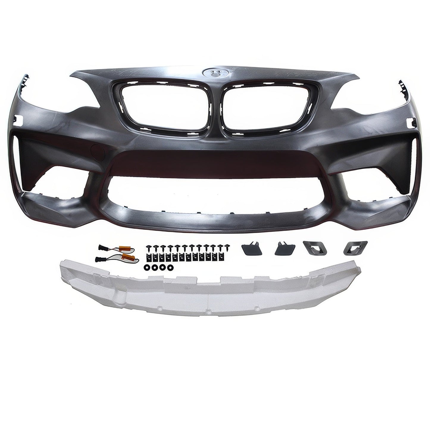 2014-2021 BMW F22 F23 2 Series M2 Style Front Bumper Cover Conversion