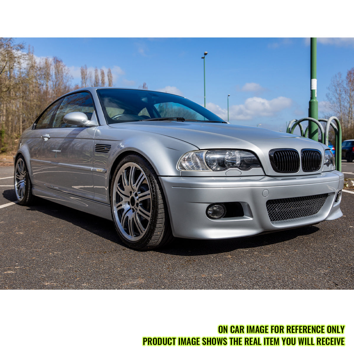 1999-2006 BMW 3-Series E46 2D Coupe M3 Style PP Front Bumper Cover