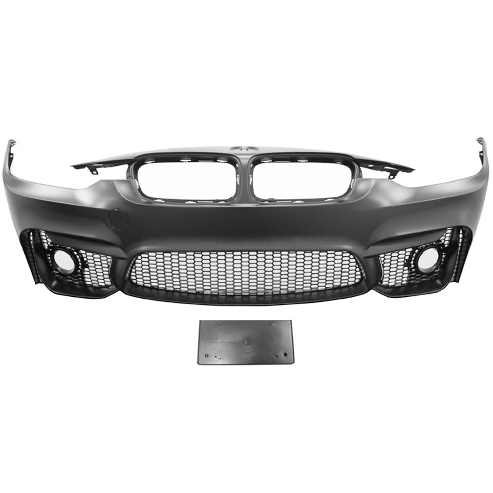 Fits 12-18 BMW F30 3Series M3 Front Bumper With Fog Cover