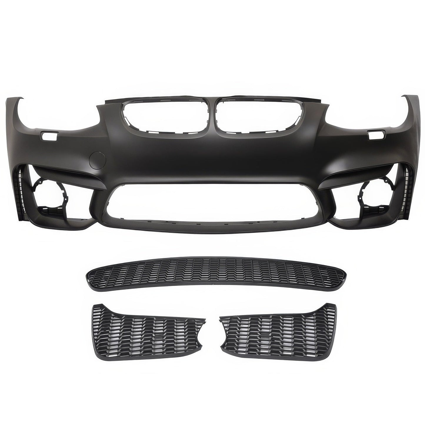 Fits 11-13 E92 LCI M4 Polypropylene Front Bumper Air Duct Mesh Grille