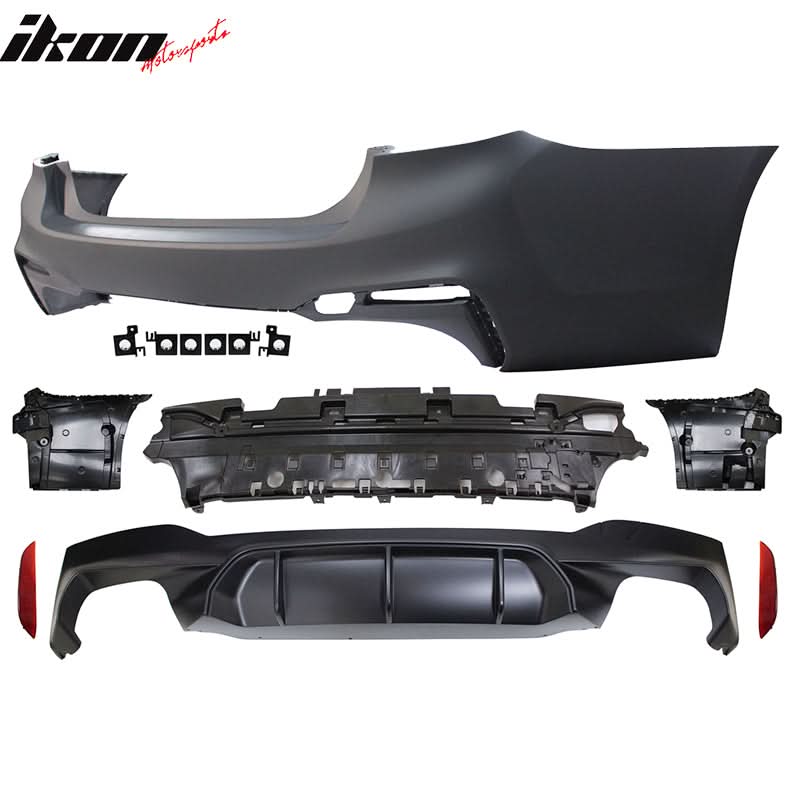 2017-2020 BMW G30 to M5 Style Front Rear Bumpers Side Skirts PP