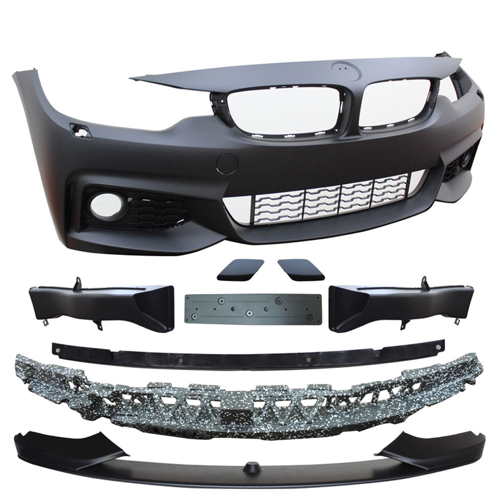 Fits 14-20 F32 F36 4Series M-P Front Bumper Fog Cover