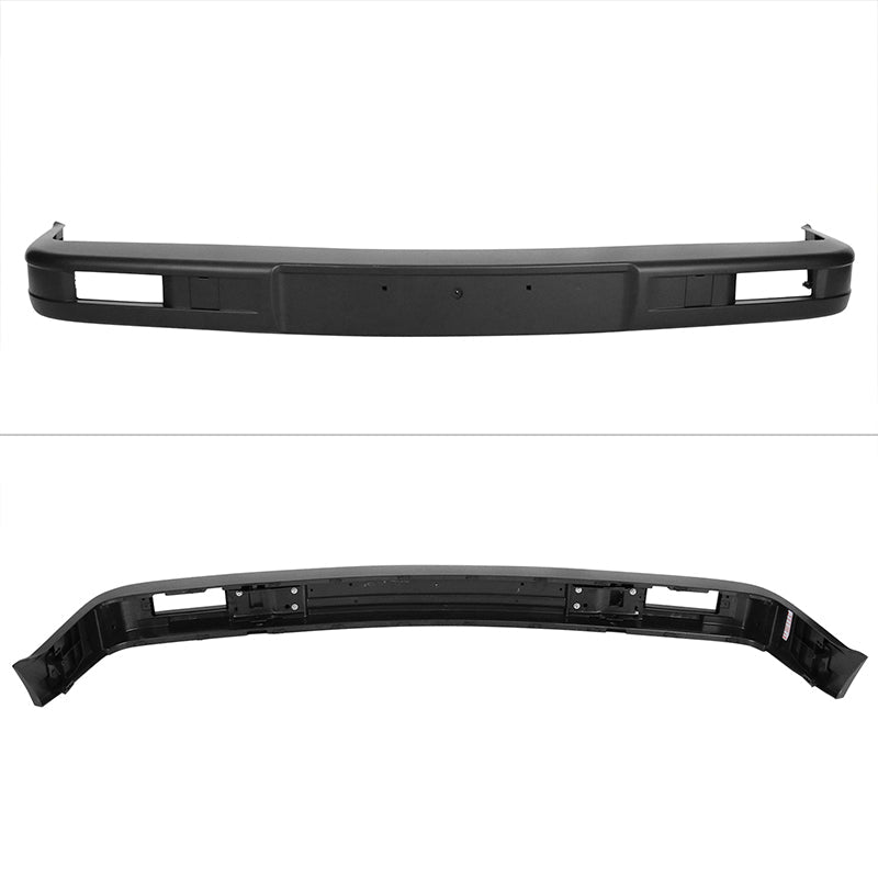 1984-1992 BMW E30 M Tech Style Unpainted Black Front Bumper Cover PP