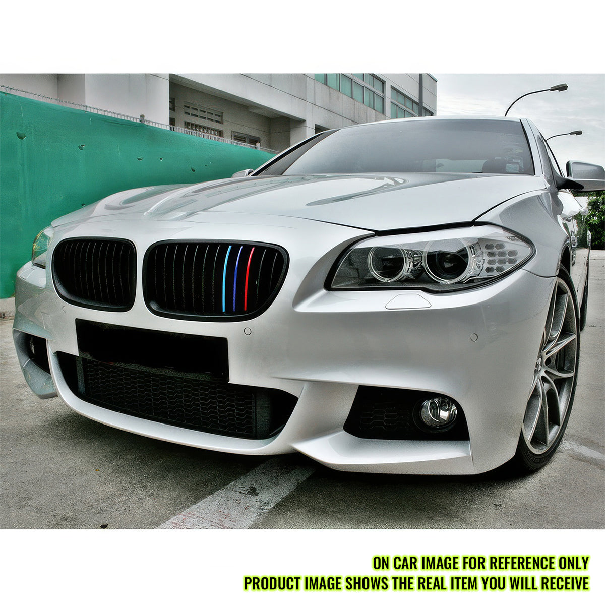 Fits 11-16 5-Series F10 M-T Msport Front Bumper Fog Cover Conversion