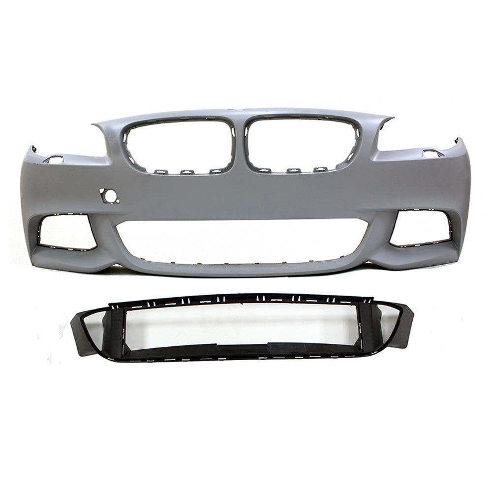 Fits 11-16 5-Series F10 M-T Msport Front Bumper Fog Cover Conversion