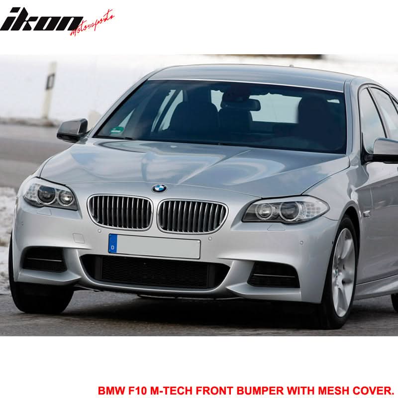 2014-2016 BMW F10 LCI Mtech Front Bumper + Rear Bumper W/ Twin Outlet