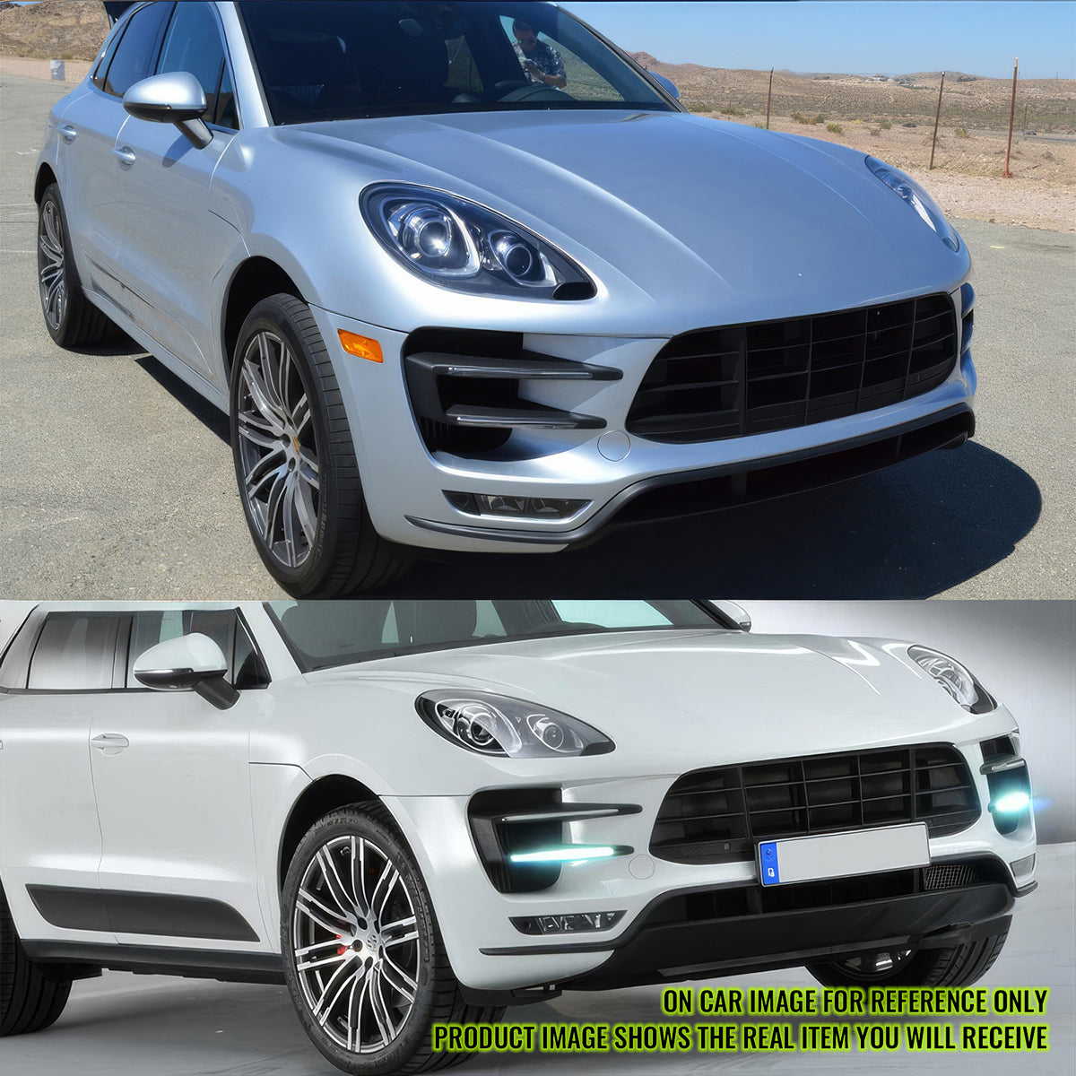 Fits 14-18 Porsche Macan Turbo Front Bumper - PP