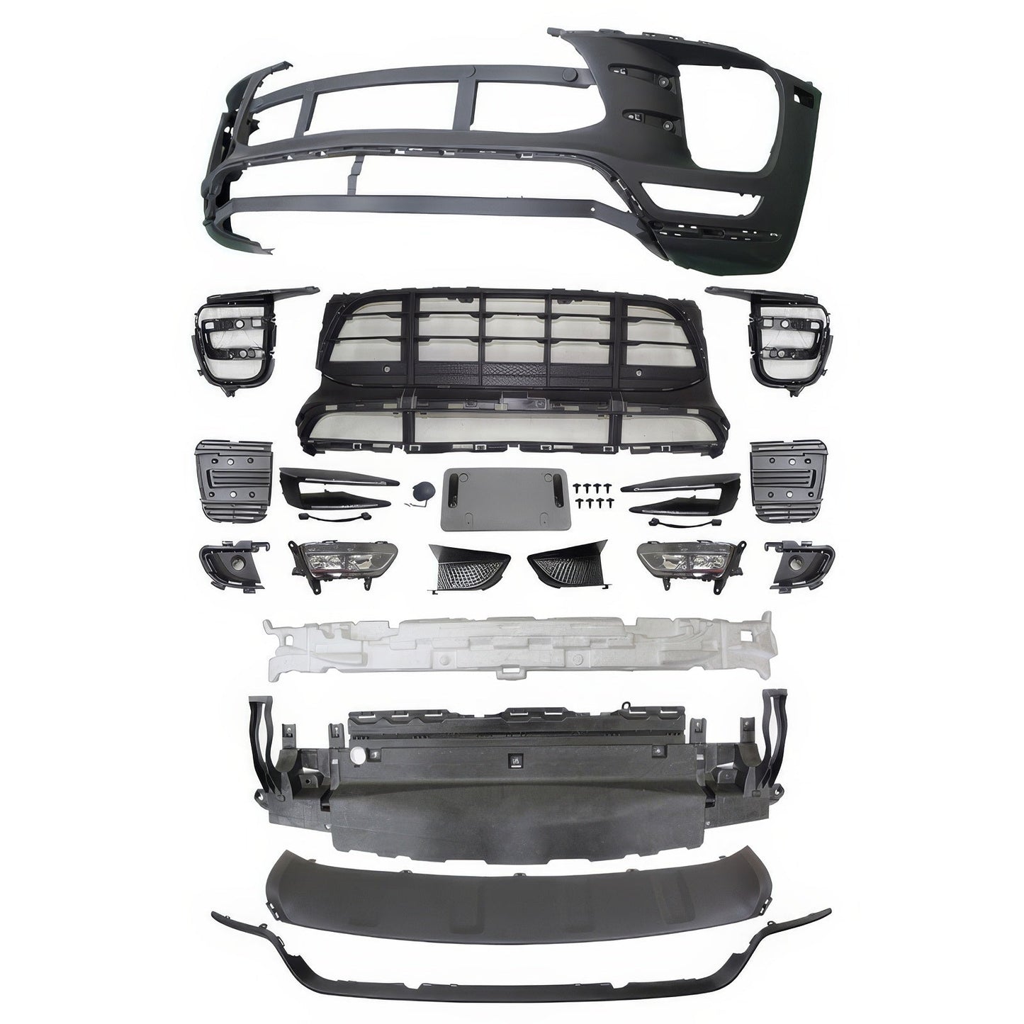 Fits 14-18 Porsche Macan Turbo Front Bumper - PP