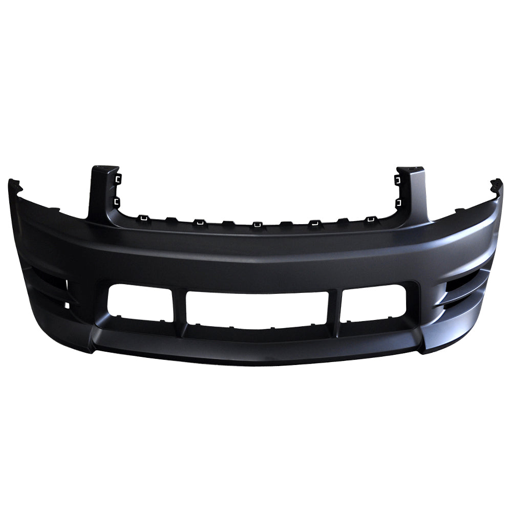 2005-2009 Ford Mustang V6 Racer Style Unpainted Front Bumper Cover PP
