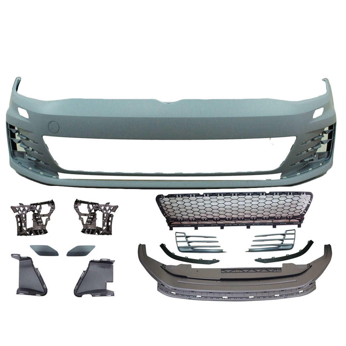 2015-2017 Volkswagen Golf 7 MK7 Front Bumper Cover No PDC GTI Style