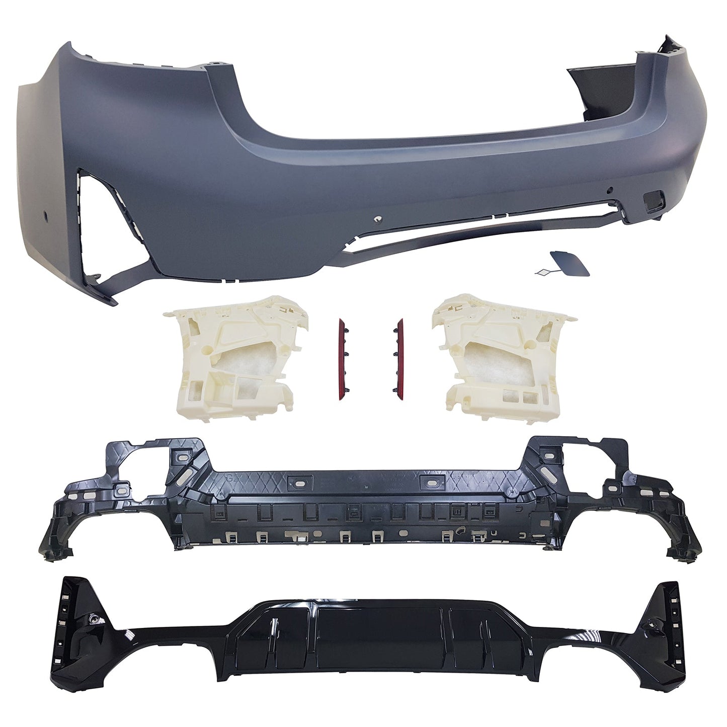 2023-2024 BMW G20 3-Series LCI M340i M-Sport Style Rear Bumper Cover