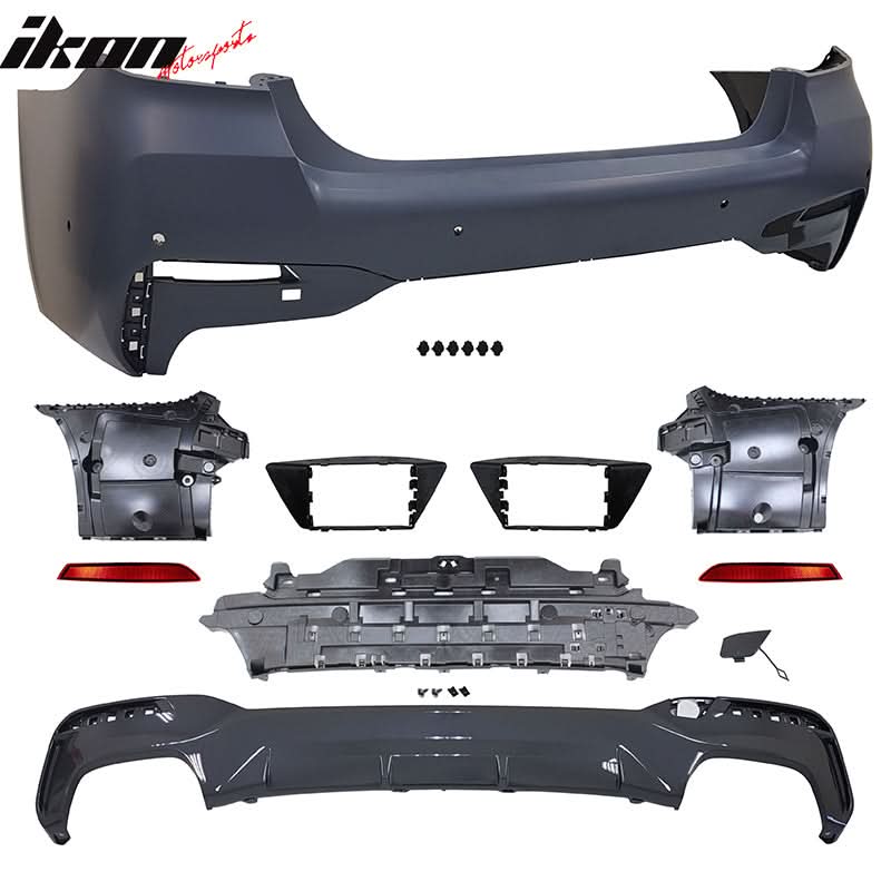 2021-2023 BMW G30 M550 Style MSport Front Rear Bumper Cover Side Skirt