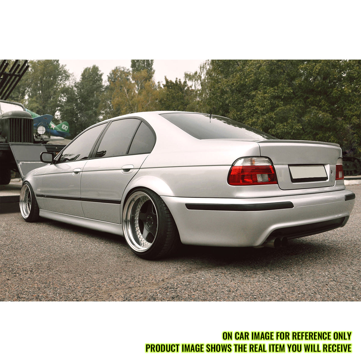 1997-2003 BMW E39 5-Series Unpainted Twin M5 Style Rear Bumper Cover