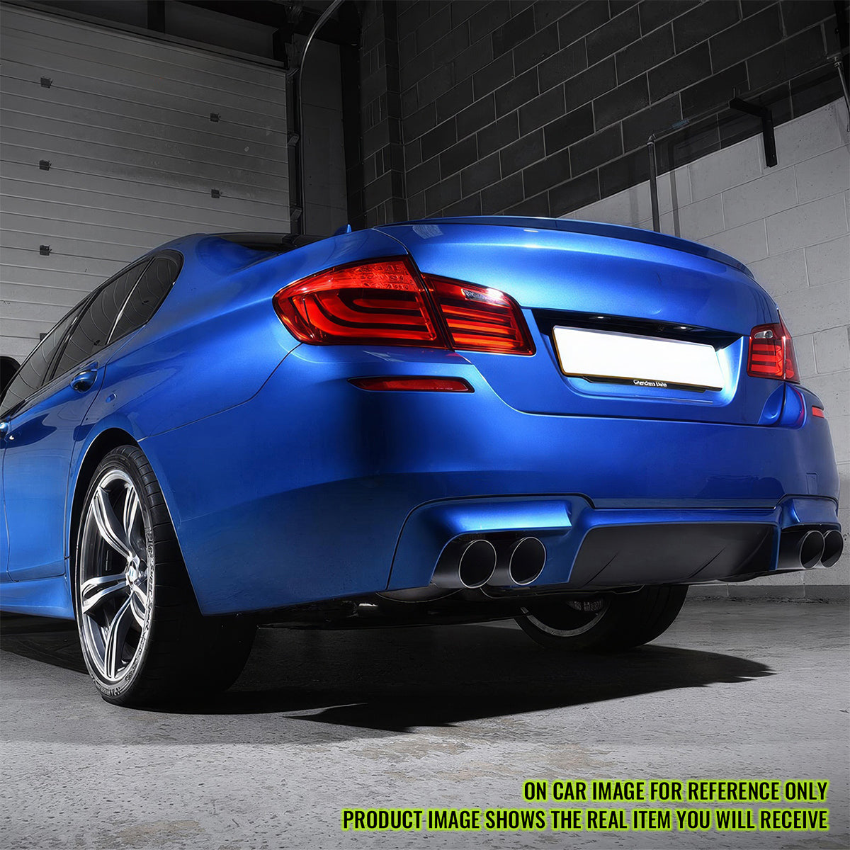 2011-2016 BMW F10 M5 Style Twin Outlet Rear Bumper Conversion