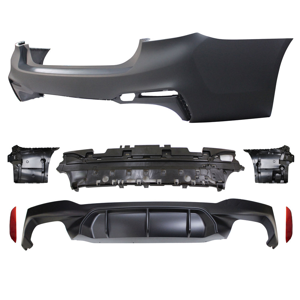 2017-2020 BMW G30 Sedan M5 Style Rear Bumper Cover Conversion PP