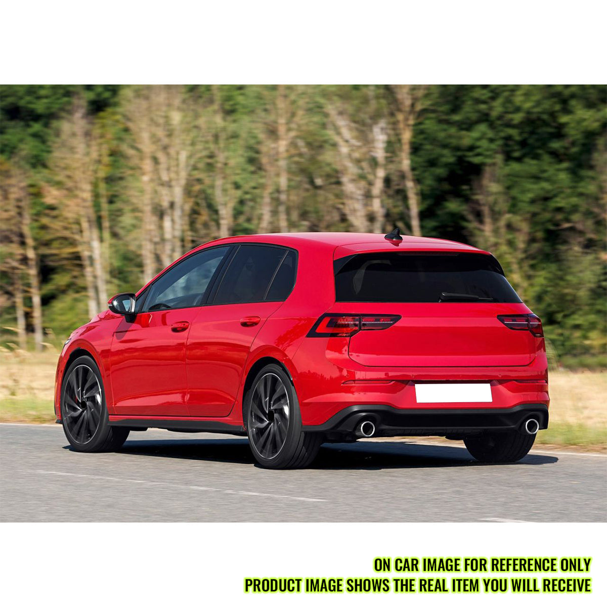 2022-2024 Volkswagen Golf MK8 GTI Style Rear Bumper Cover Conversion