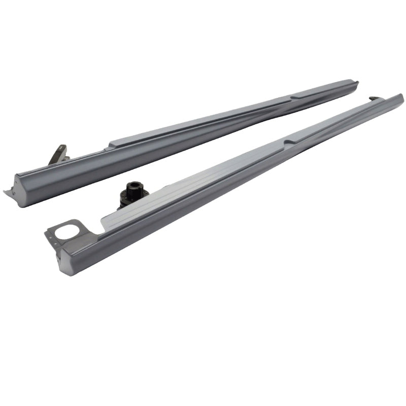 2007-2013 Benz W221 S CLASS AMG Style Unpainted Black Side Skirts PP