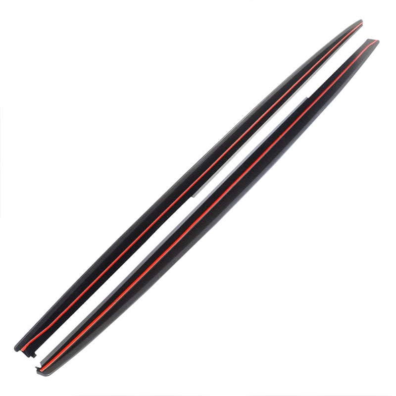2012-2018 BMW F30 3-Series M-T M-Sport Black Side Skirts Splitter PP