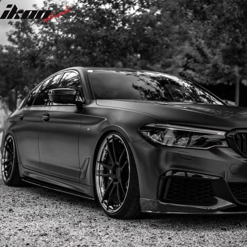 Fits 17-23 BMW G30 MT MP Side Skirt Extension With Sills 2PC