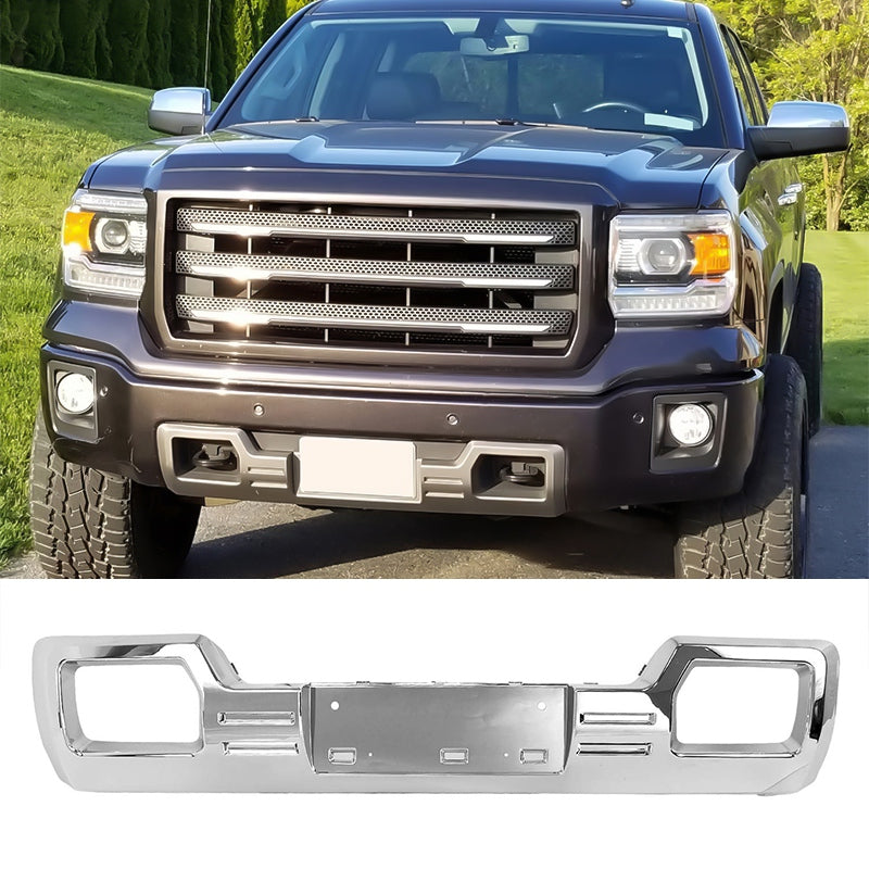 2014-2015 GMC Sierra 1500 Front Skid Plate Chrome
