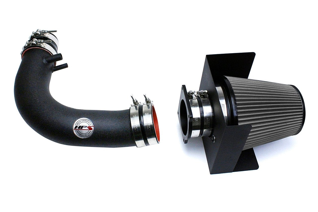 HPS Performance HPS Shortram Air Intake Kit 1997-1999 Ford F250 4.6L 5.4L V8, Includes Heat Shield, 827-540