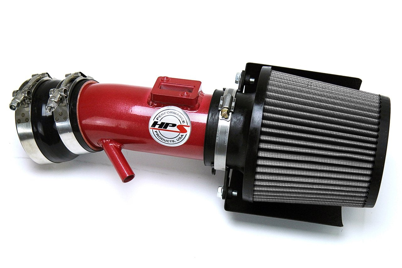 HPS Performance HPS Shortram Air Intake Kit 2007-2012 Nissan Altima V6 3.5L, Includes Heat Shield, 827-572