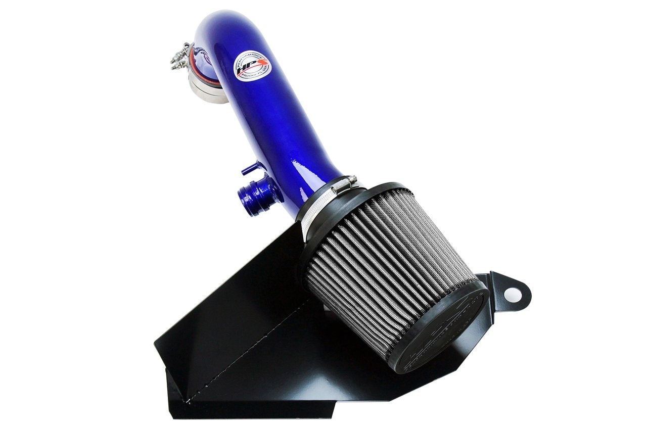 HPS Performance Products HPS Shortram Air Intake Kit 2015-2017 Audi S3 2.0T TFSI Turbo, Includes Heat Shield, 827-577
